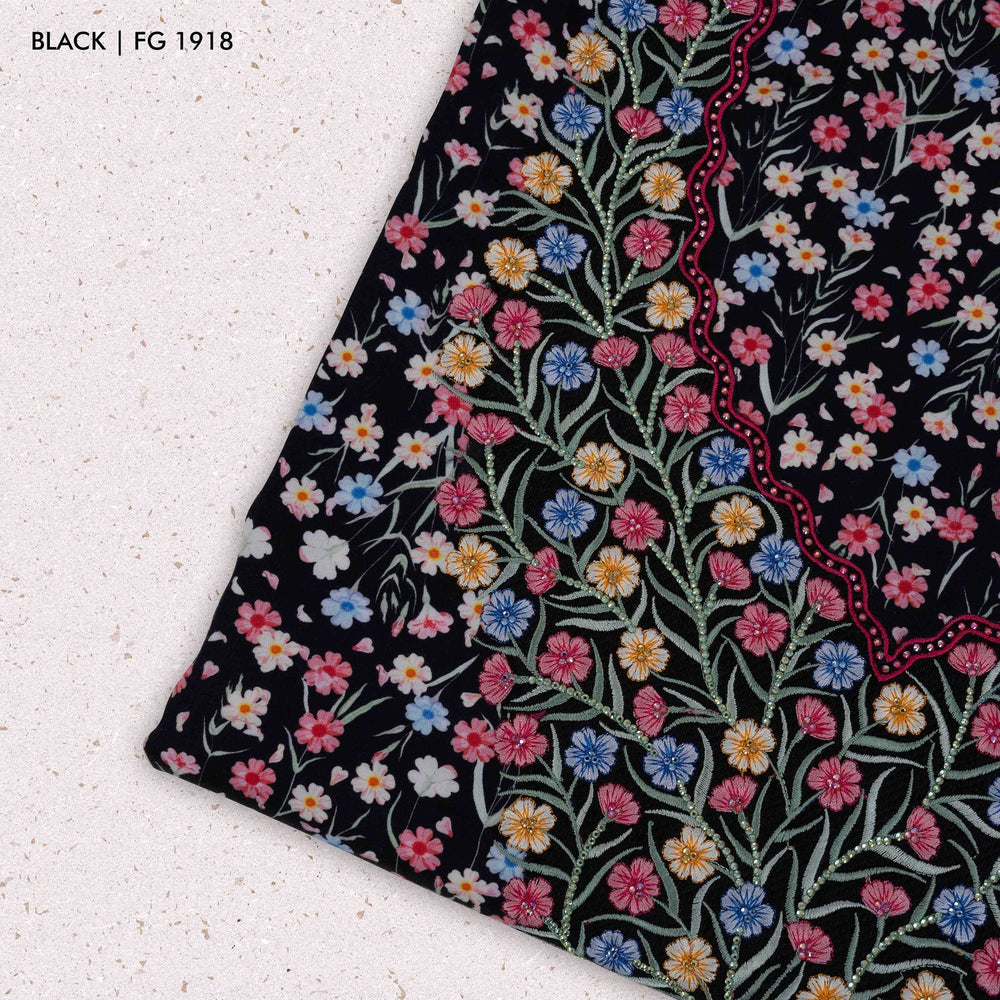 Cotton Digital  Voile Fashion