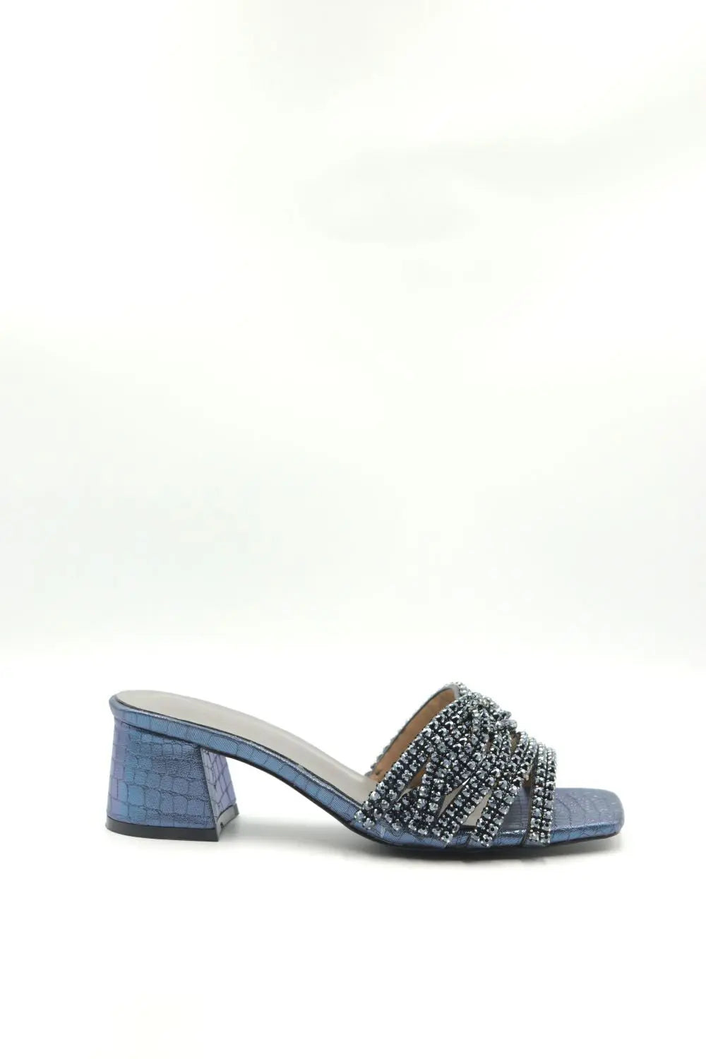 BLOCK HEEL OPEN TOE Voile Fashion