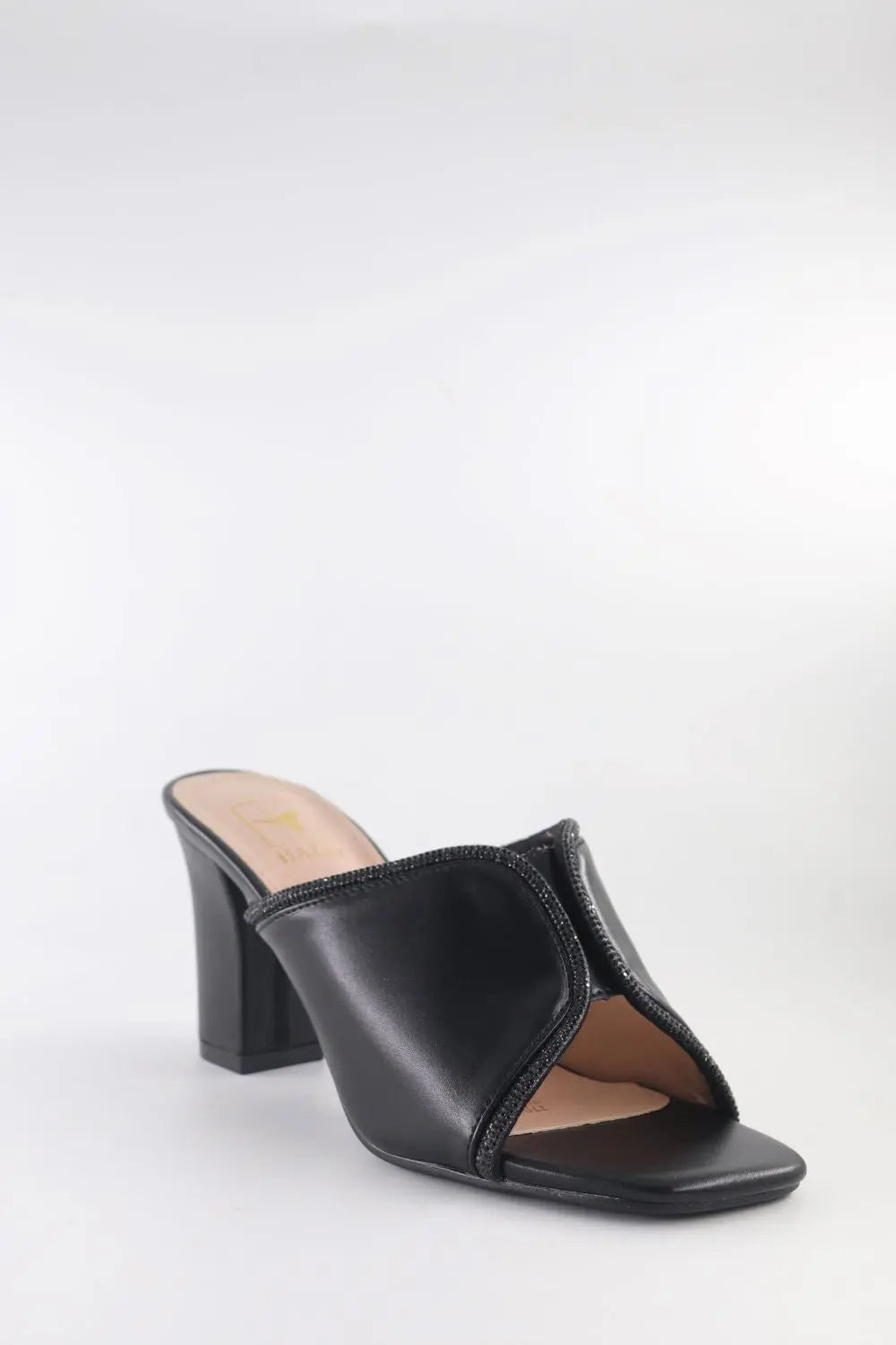 BLOCK HEEL Voile Fashion