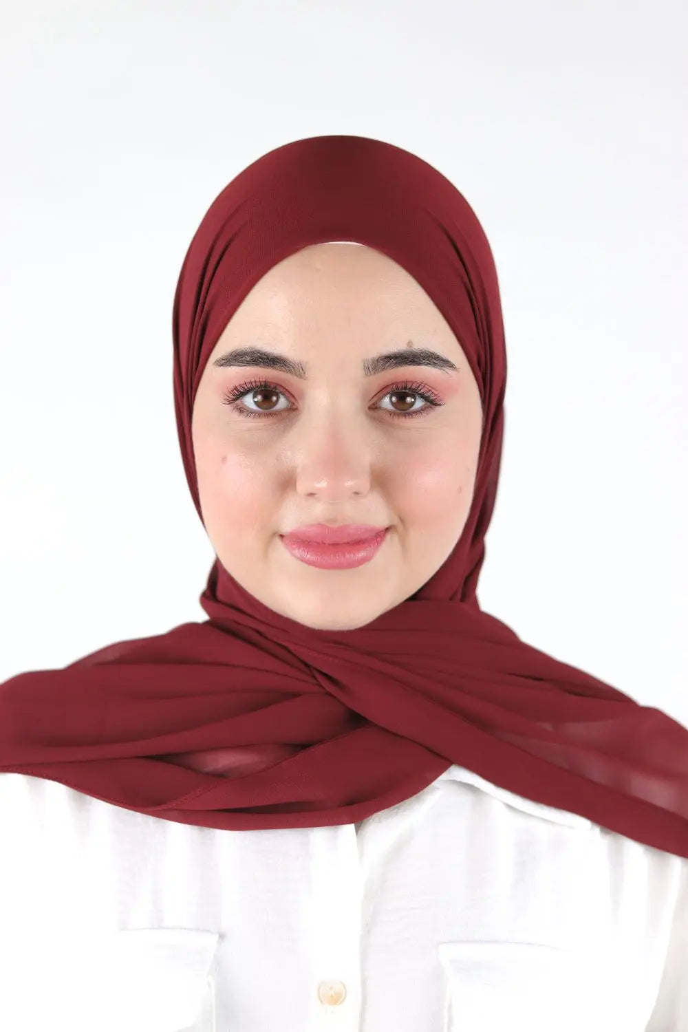 Basic Plain Chiffon Hijab Voile Fashion