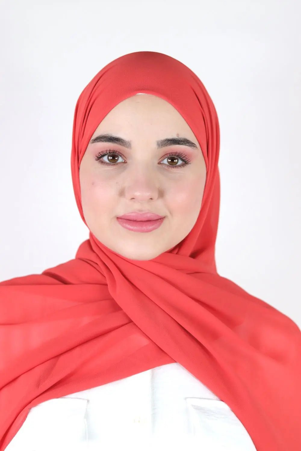 Basic Plain Chiffon Hijab Voile Fashion