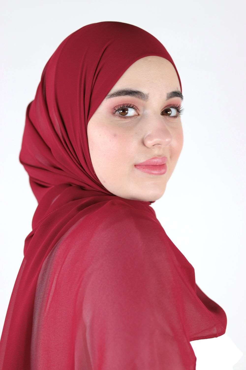 Basic Plain Chiffon Hijab Voile Fashion