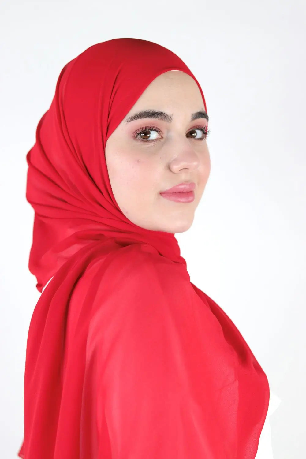 Basic Plain Chiffon Hijab Voile Fashion