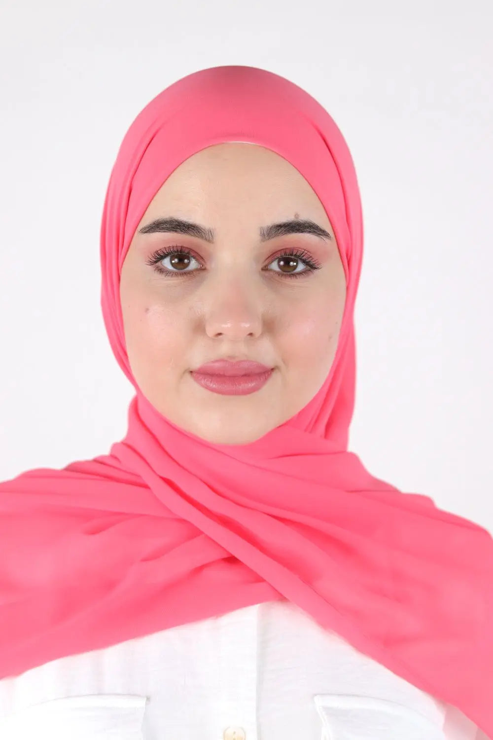 Basic Plain Chiffon Hijab Voile Fashion