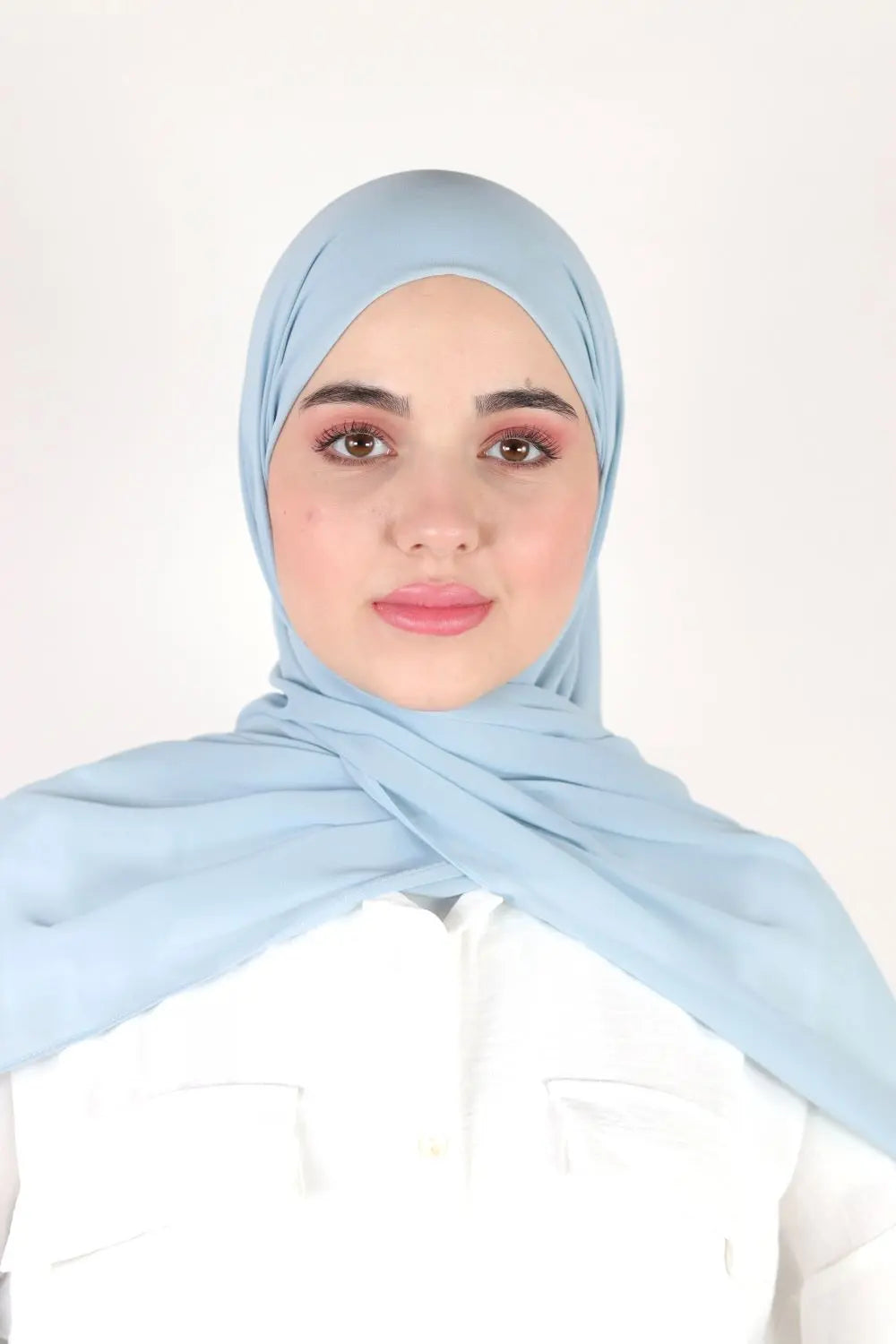 Basic Plain Chiffon Scarf Voile Fashion