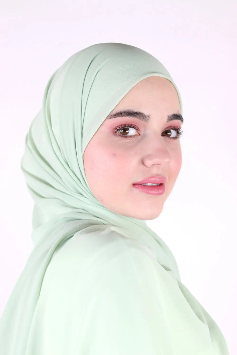 Basic Plain Chiffon Scarf Voile Fashion