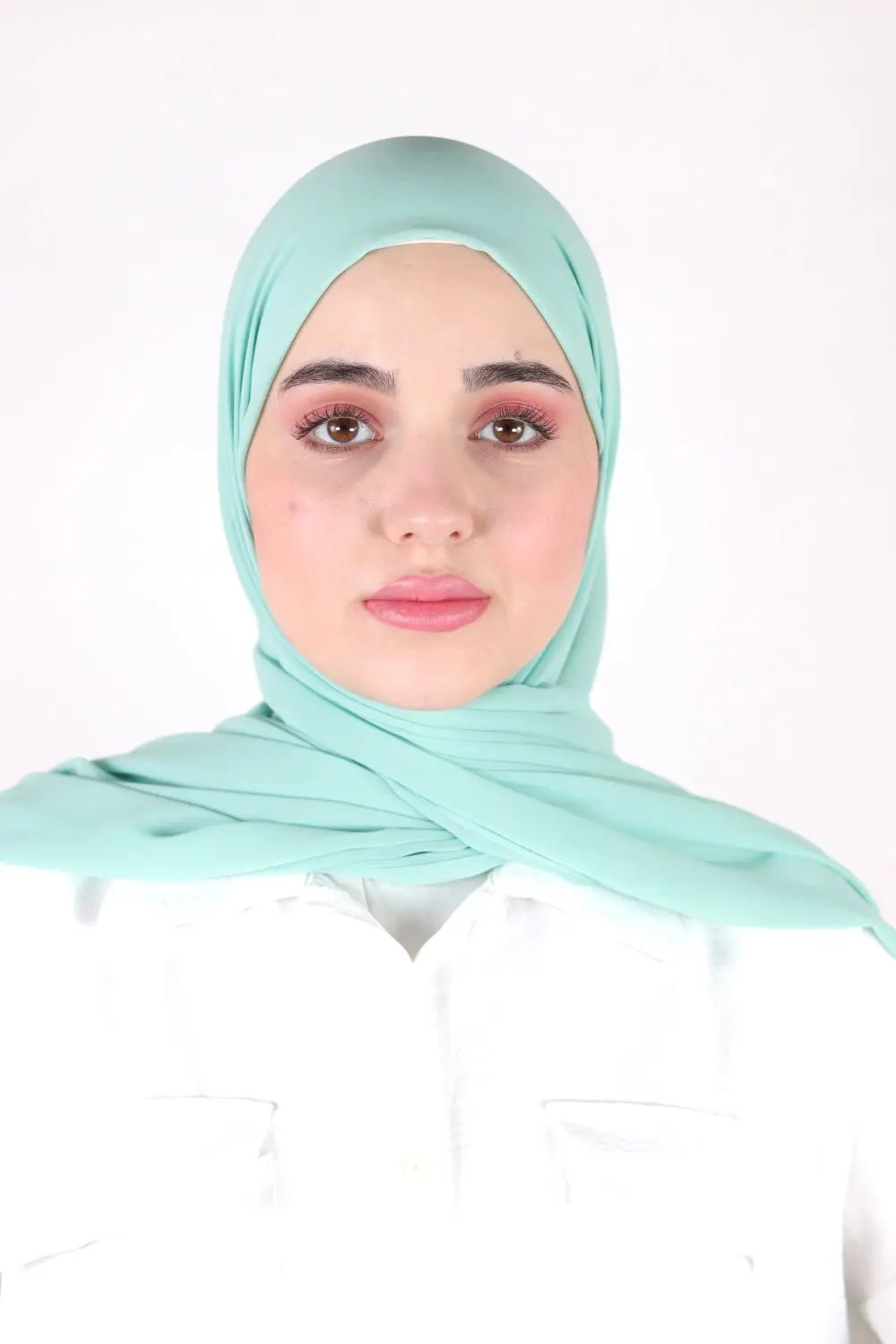 Basic Plain Chiffon Scarf Voile Fashion