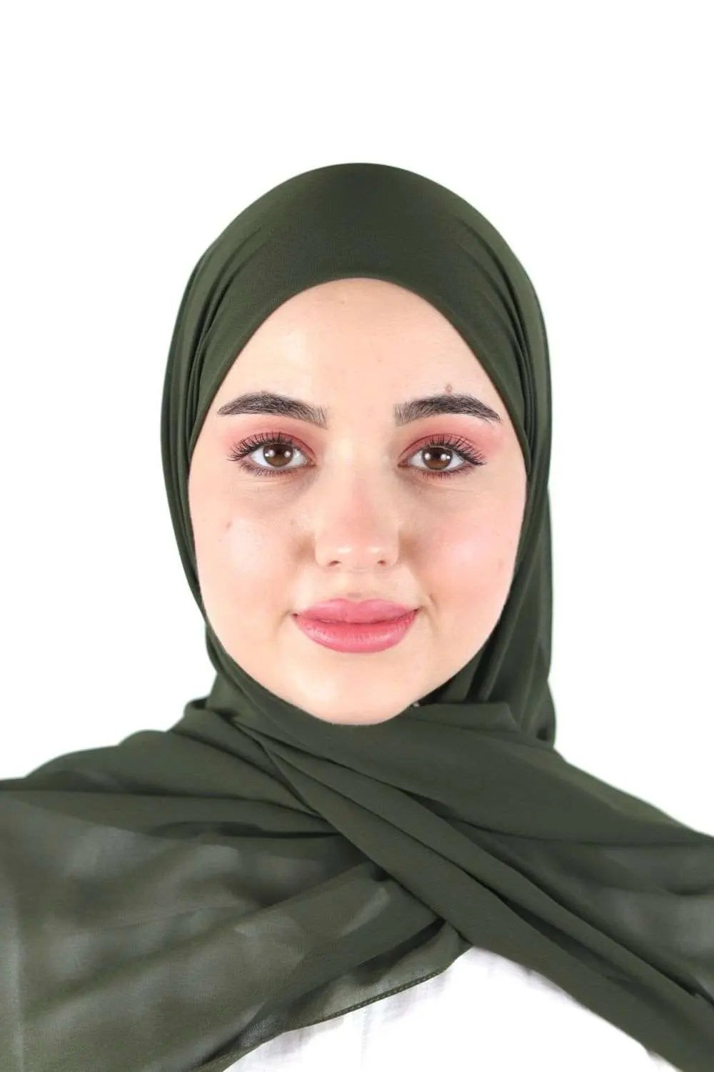 Basic Plain Chiffon Scarf Voile Fashion