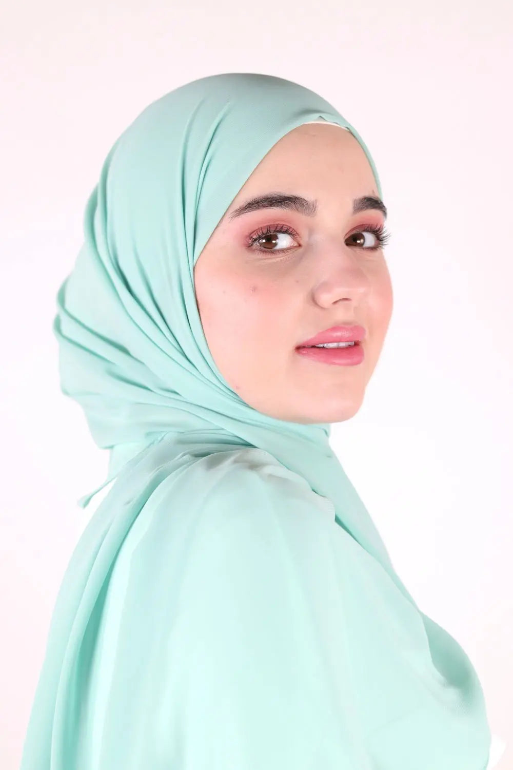 Basic Plain Chiffon Scarf Voile Fashion