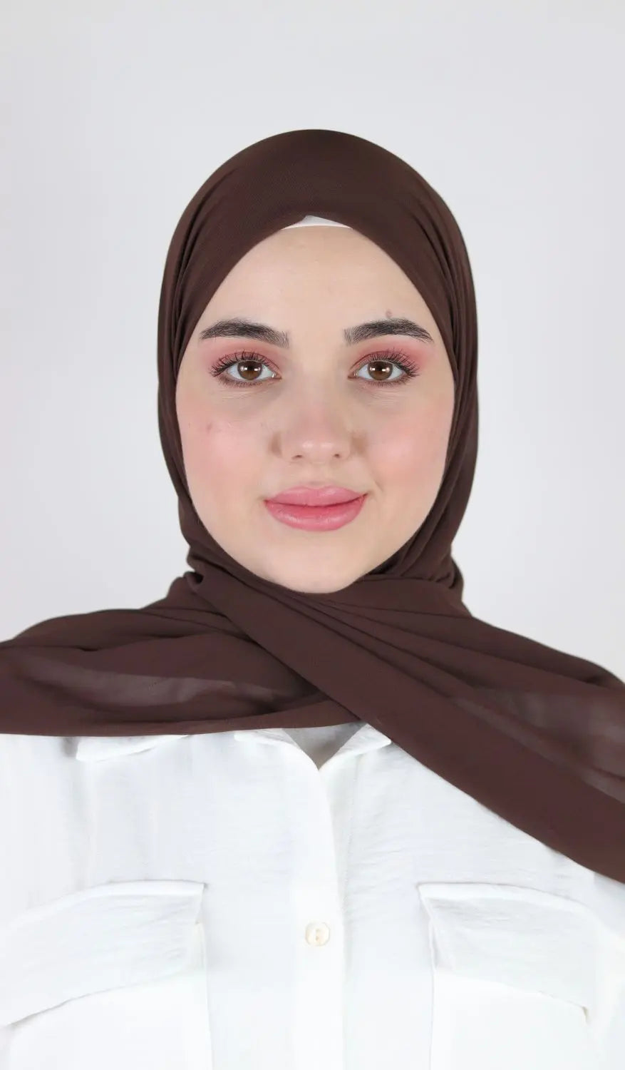 Basic Plain Chiffon Scarf Voile Fashion