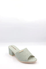 Block Heel Voile Fashion