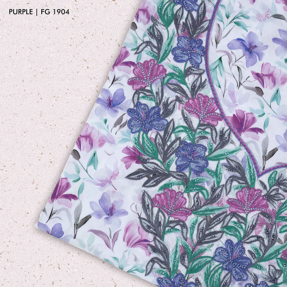 Cotton Digital  Voile Fashion