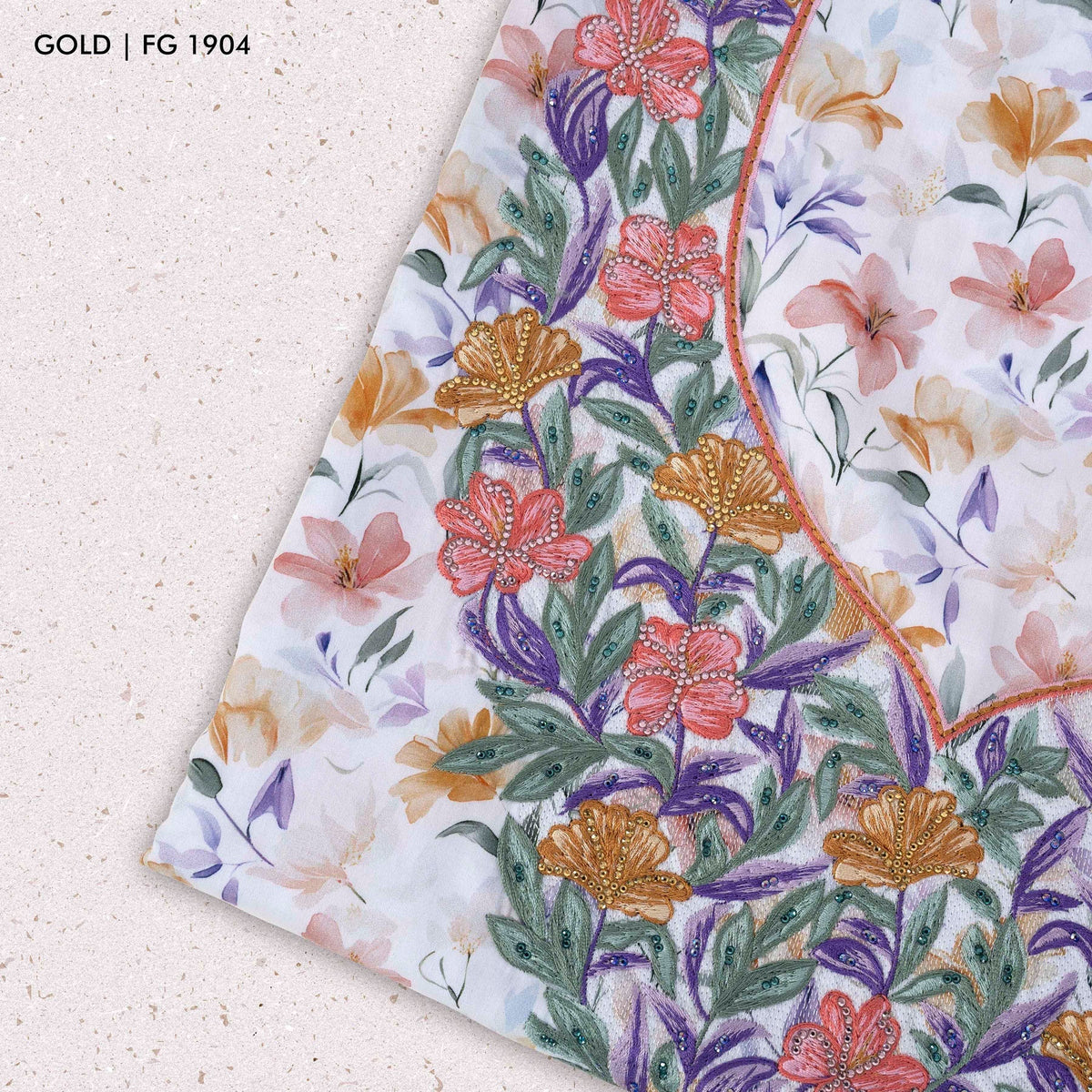 Cotton Digital  Voile Fashion