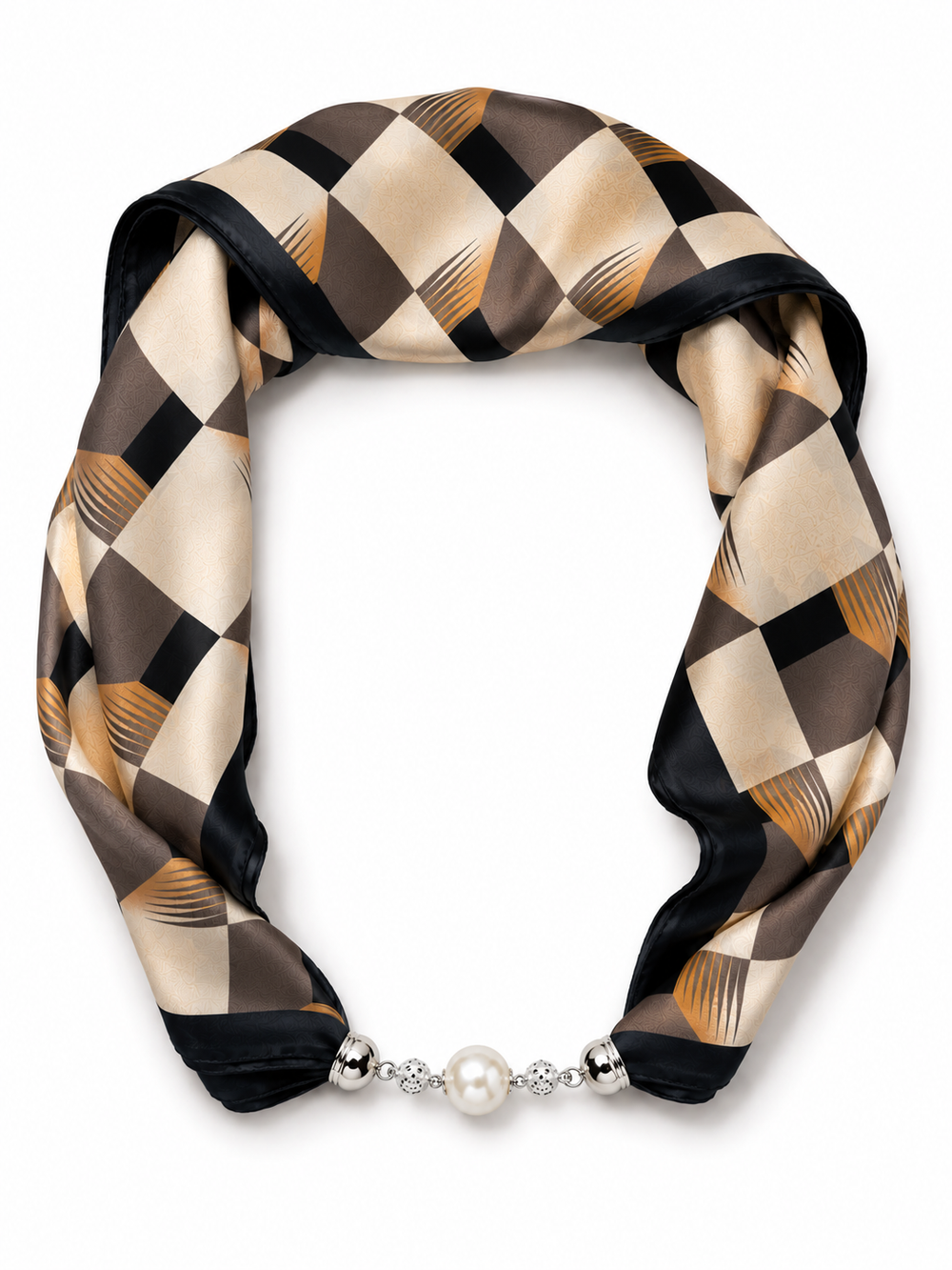 Printed Scarf 65*65  Voile