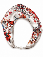 Printed Scarf 65*65  Voile