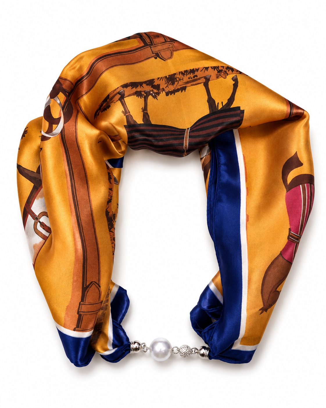 Printed Scarf 65*65  Voile