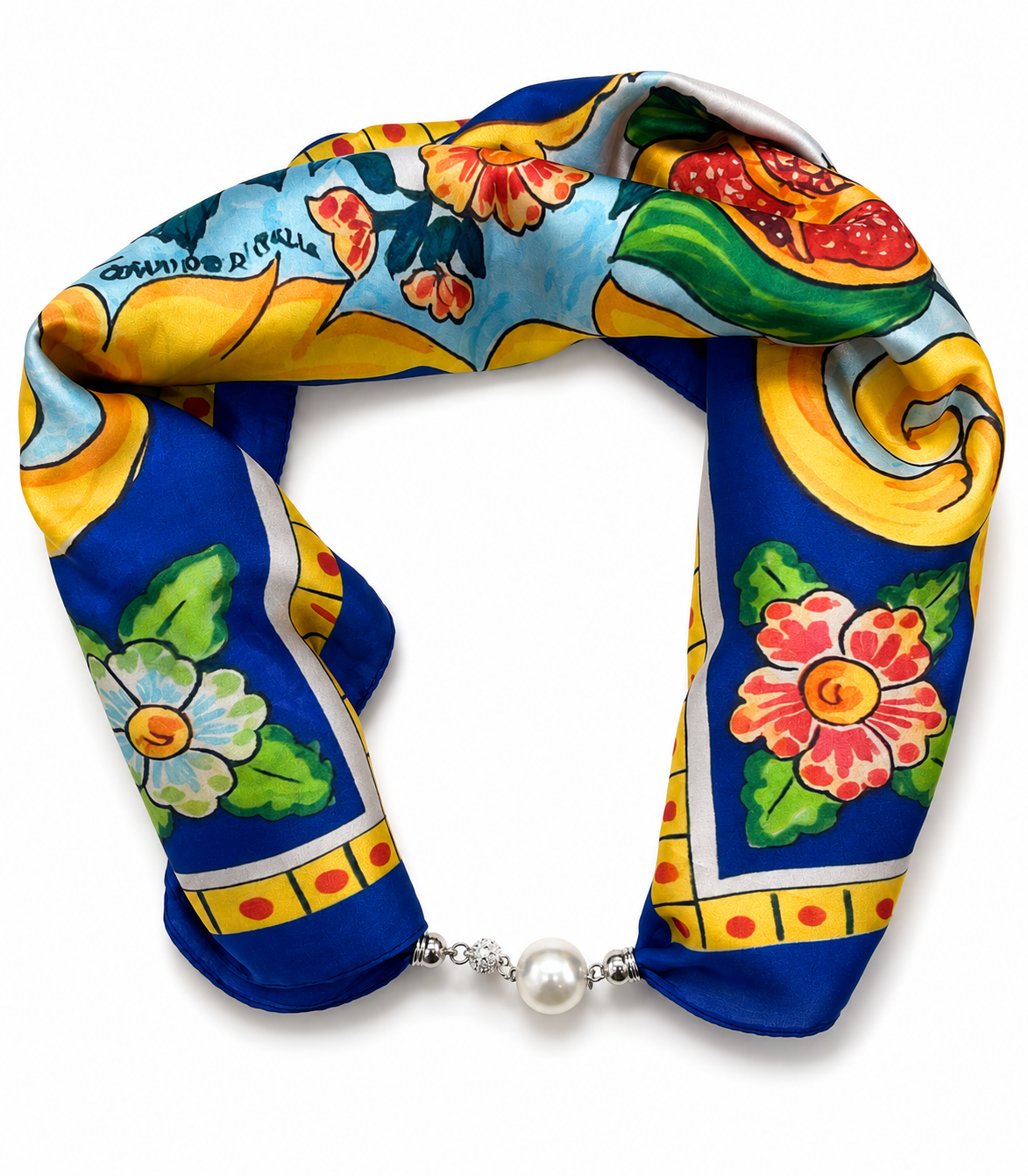 Printed Scarf 65*65  Voile