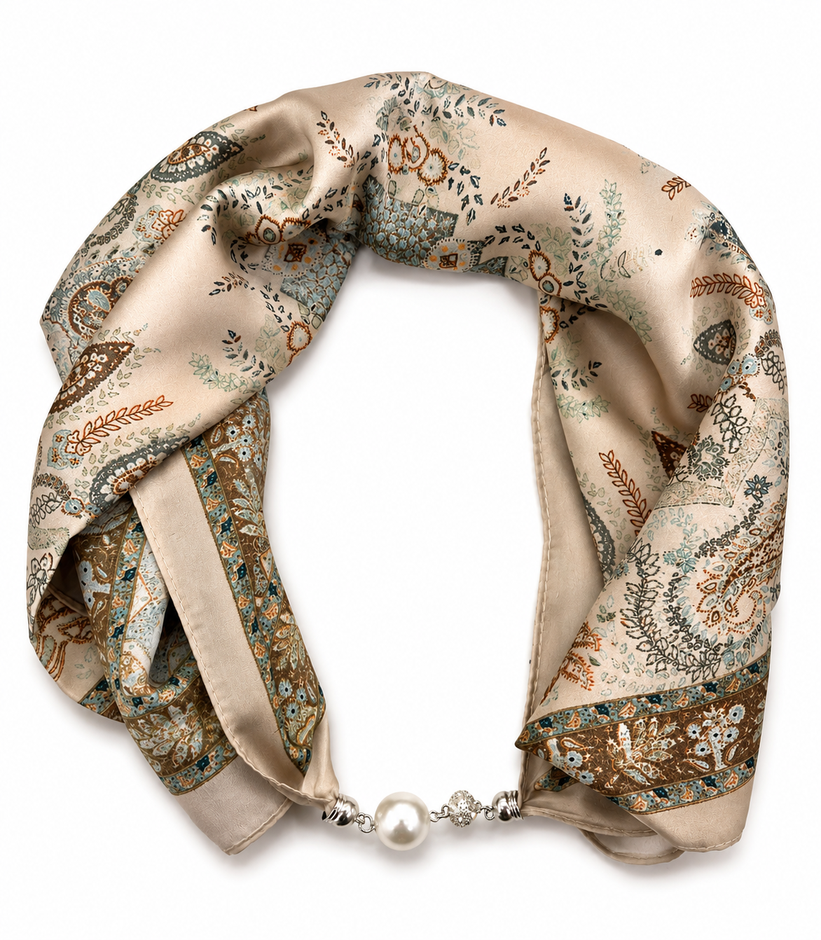 Printed Scarf 65*65  Voile