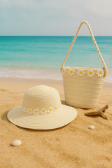Beach kids Hat With Bag