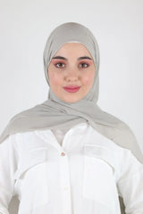 Chiffon Hijab With Crystal Voile Fashion