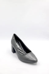 Chunky Heel Voile Fashion