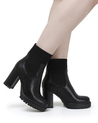 Clog Boot Voile Fashion