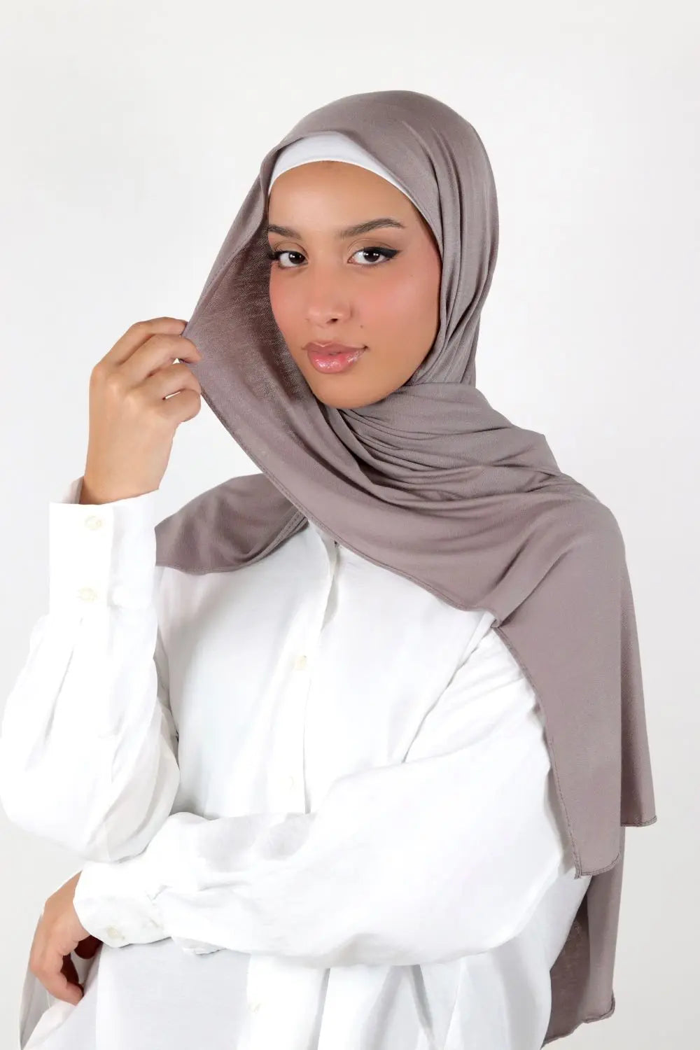 Cotton CC Plain Hijab Voile Fashion