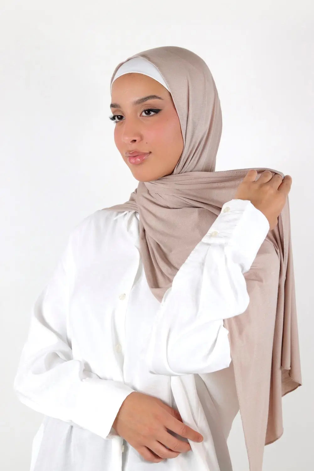 Cotton CC Plain Hijab Voile Fashion