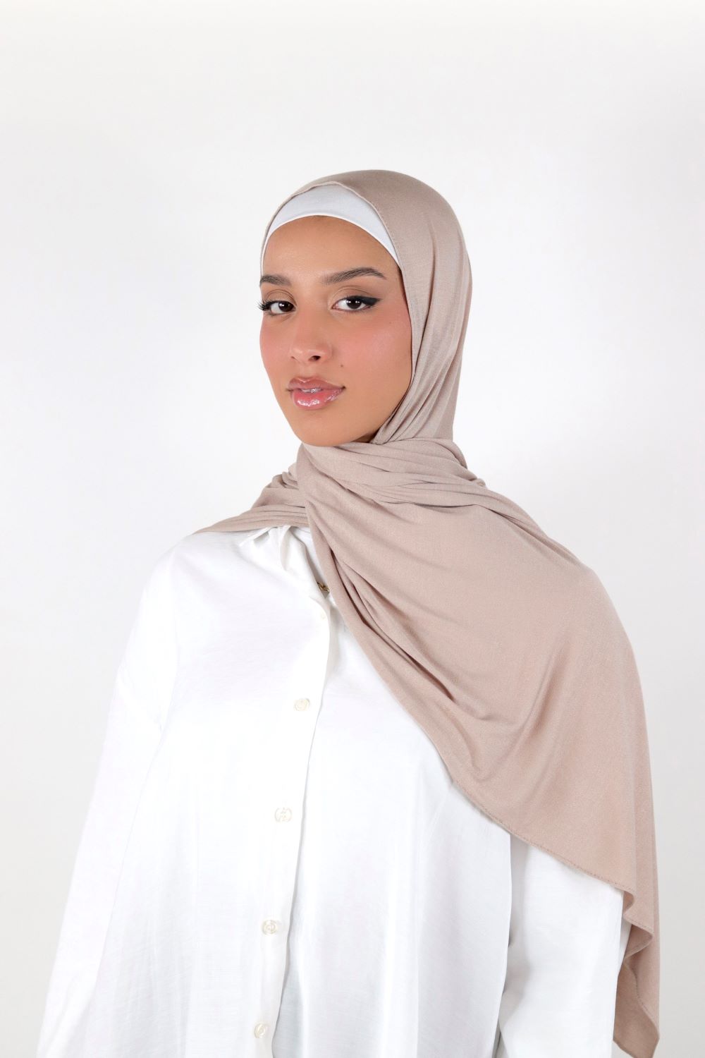 Cotton CC Plain Hijab Voile Fashion