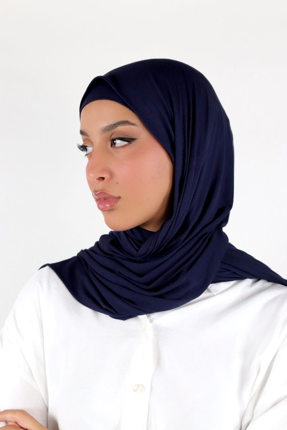 Cotton CC Plain Hijab Voile Fashion
