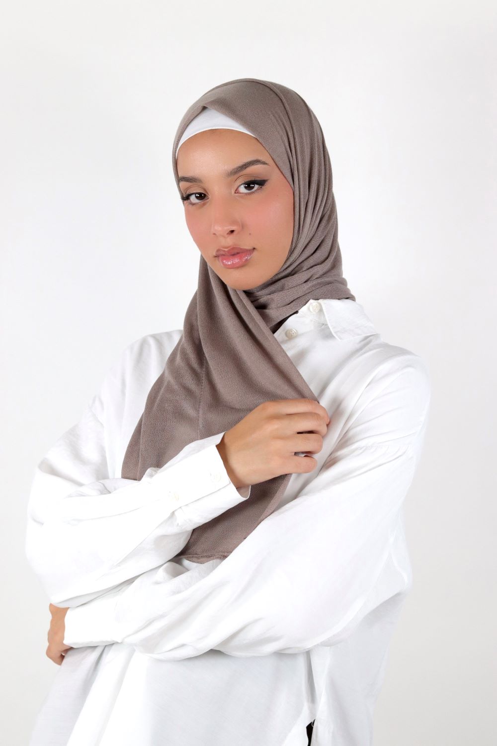 Cotton Clinex Instant Hijab Voile Fashion