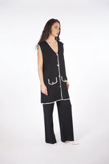 Knit Co'ord Set  Voile Fashion