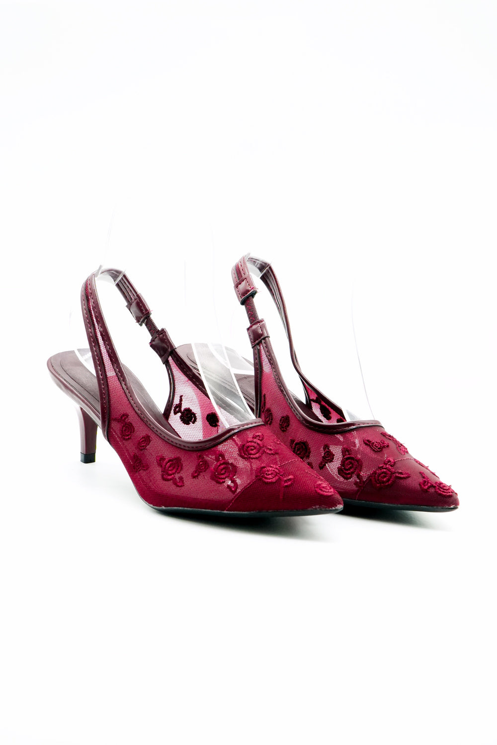 Ankle Strap Heel  Voile Fashion