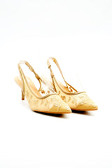 Ankle Strap Heel  Voile Fashion