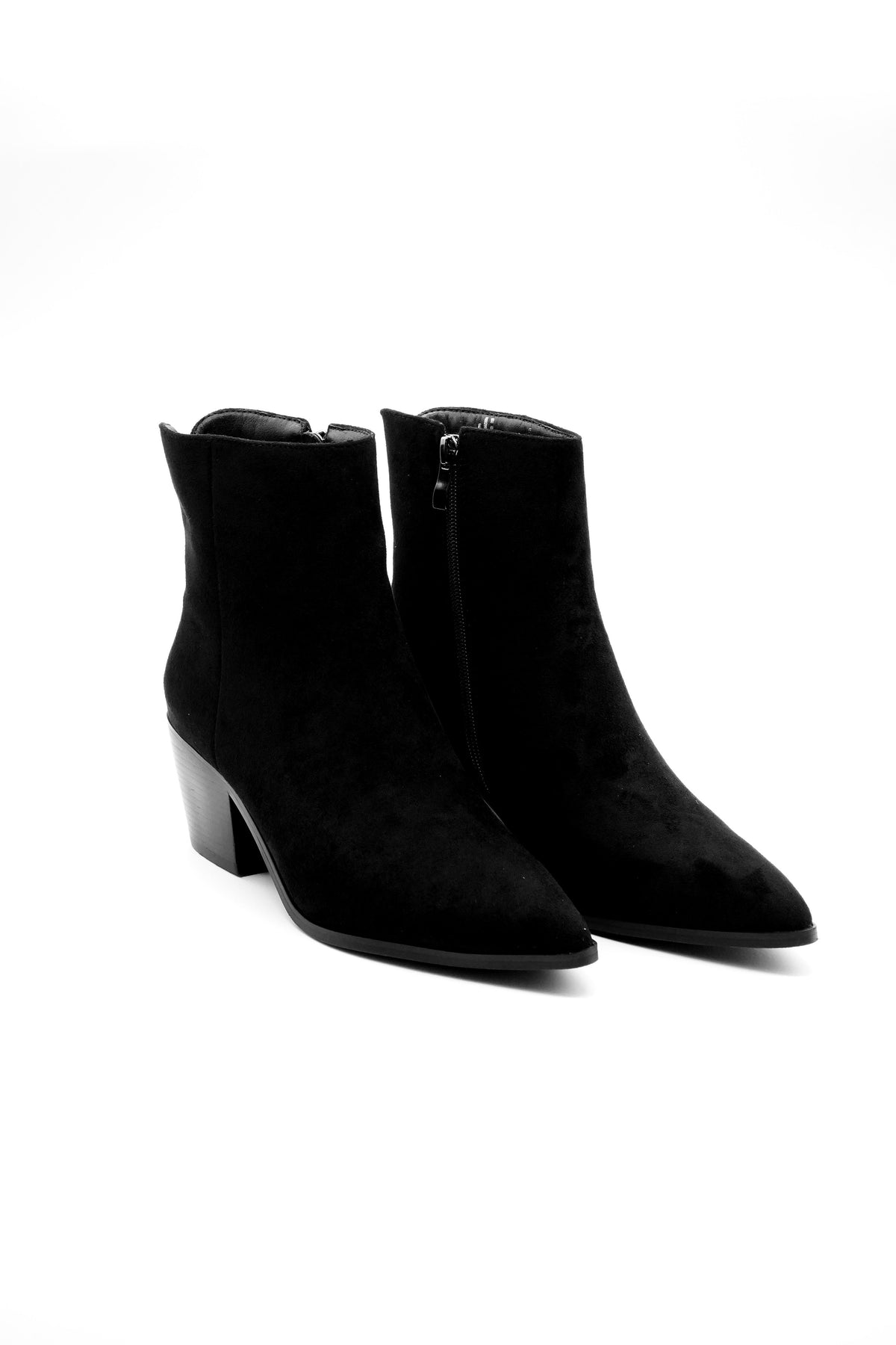 Pointed Block Heel Boots  Hazar