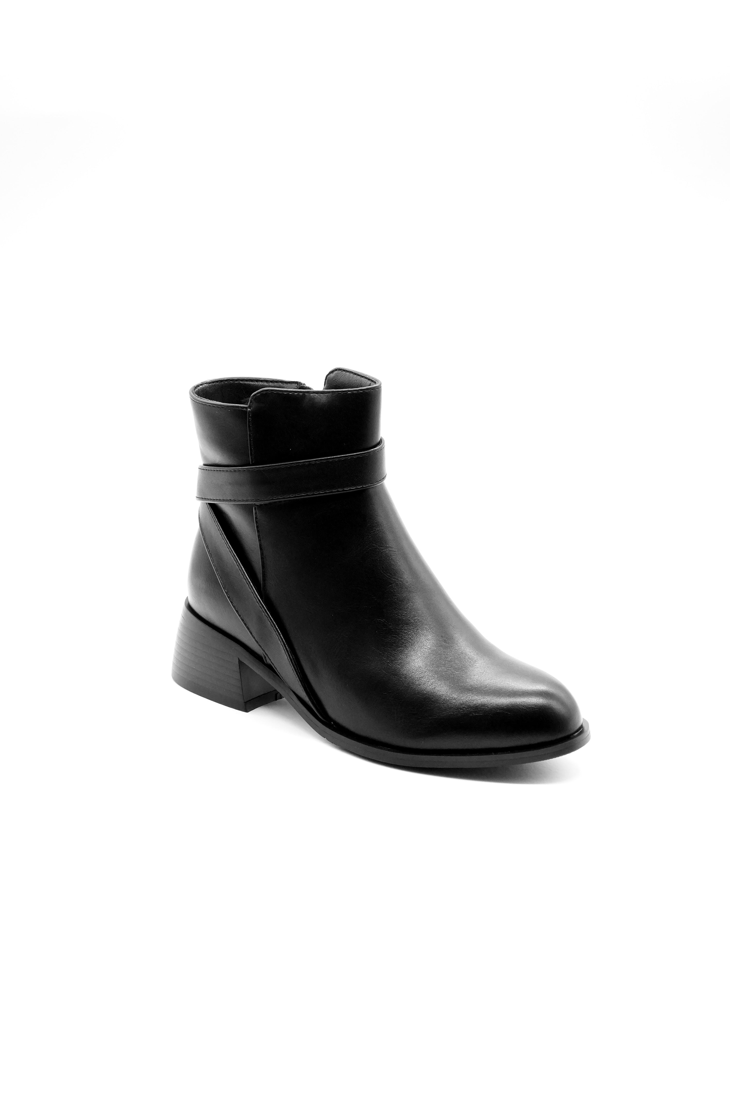 Block Heel Ankle Boots
