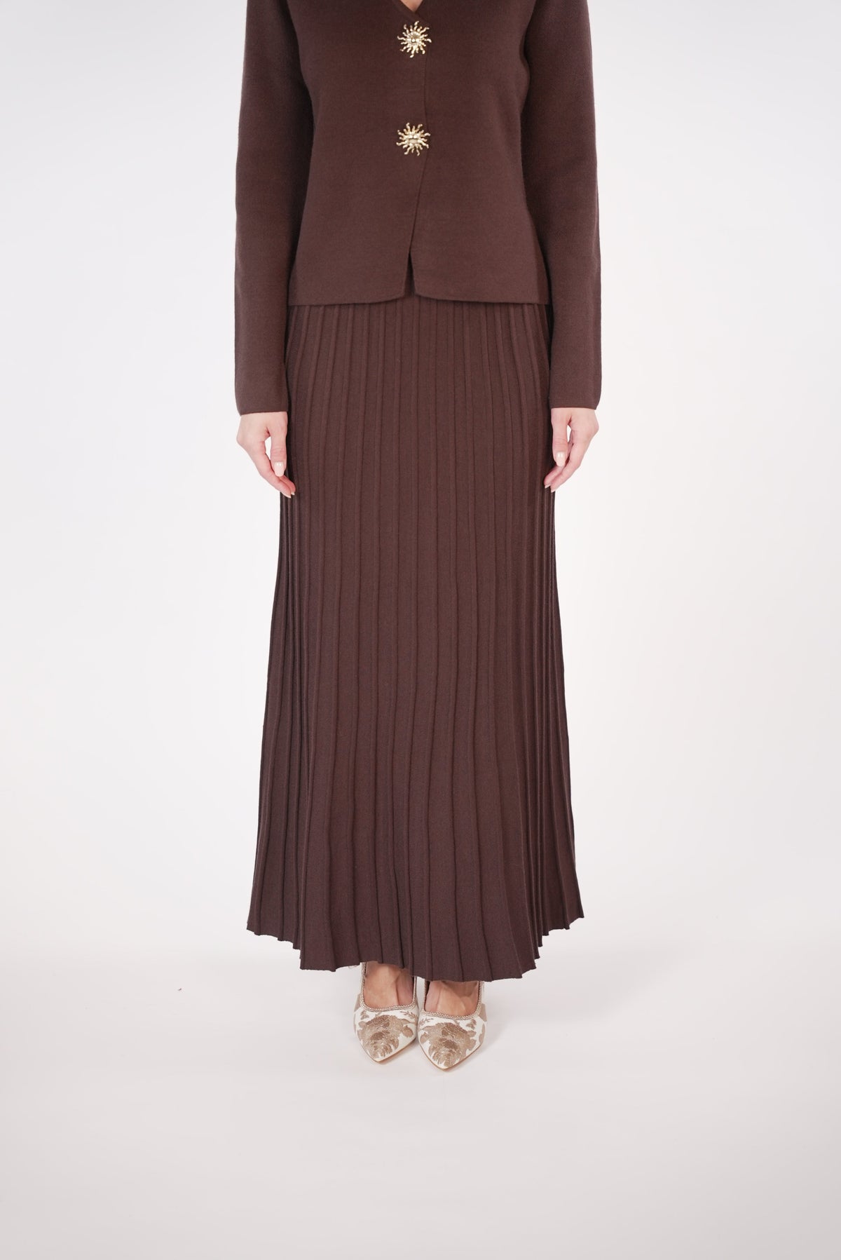 Knit Skirt  Voile Fashion