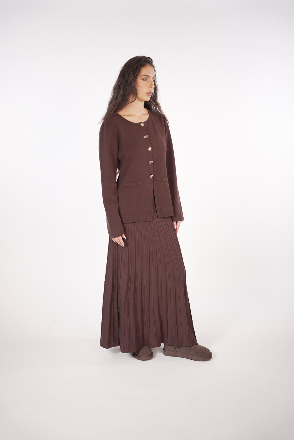 Knit Skirt  Voile Fashion