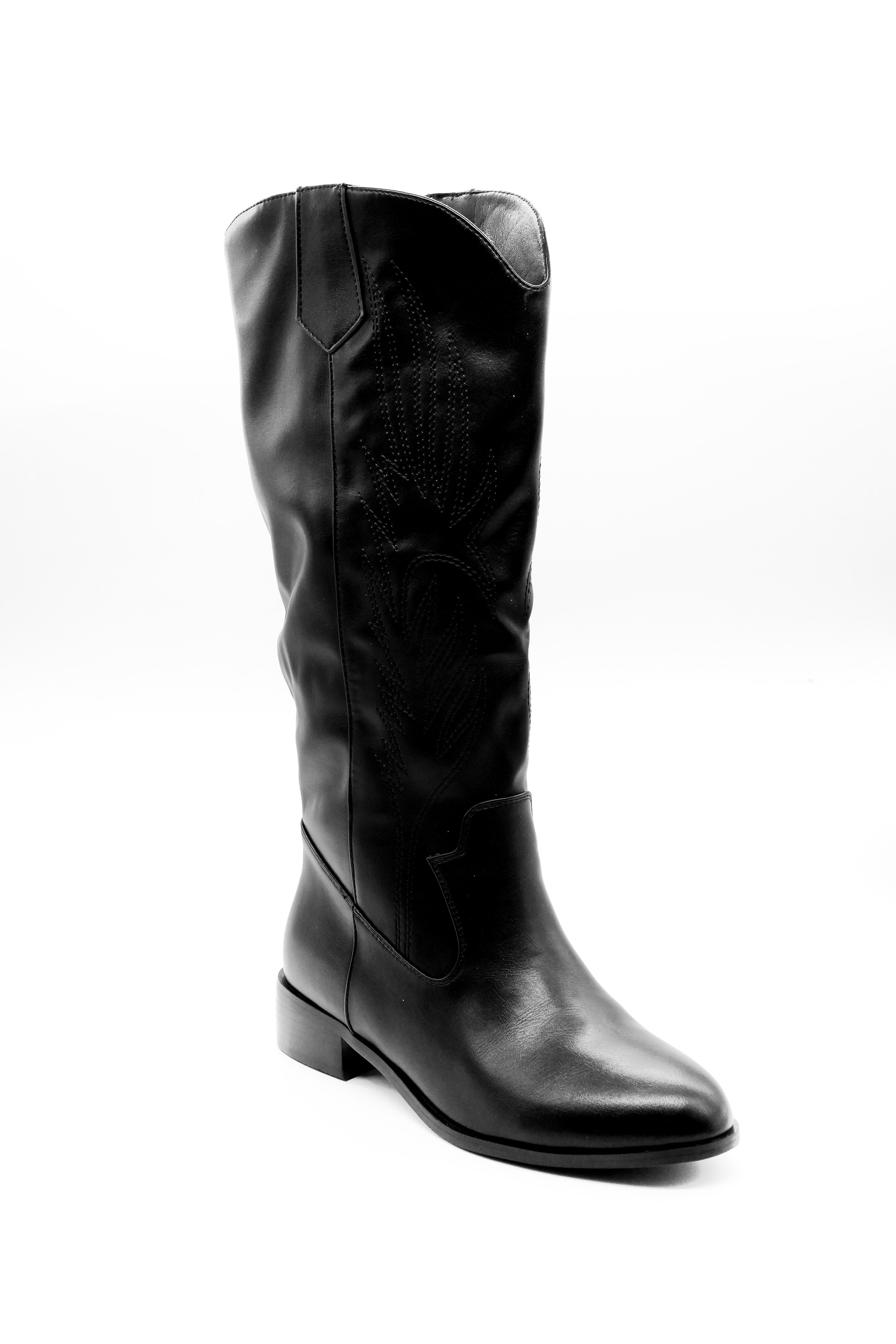 Flat Knee High Boots  Hazar