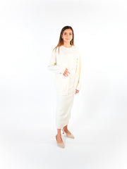 Knit Co'Ord Set 3Pc  Elora