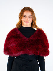 Soft Fur Shoulder Scarf  Elora