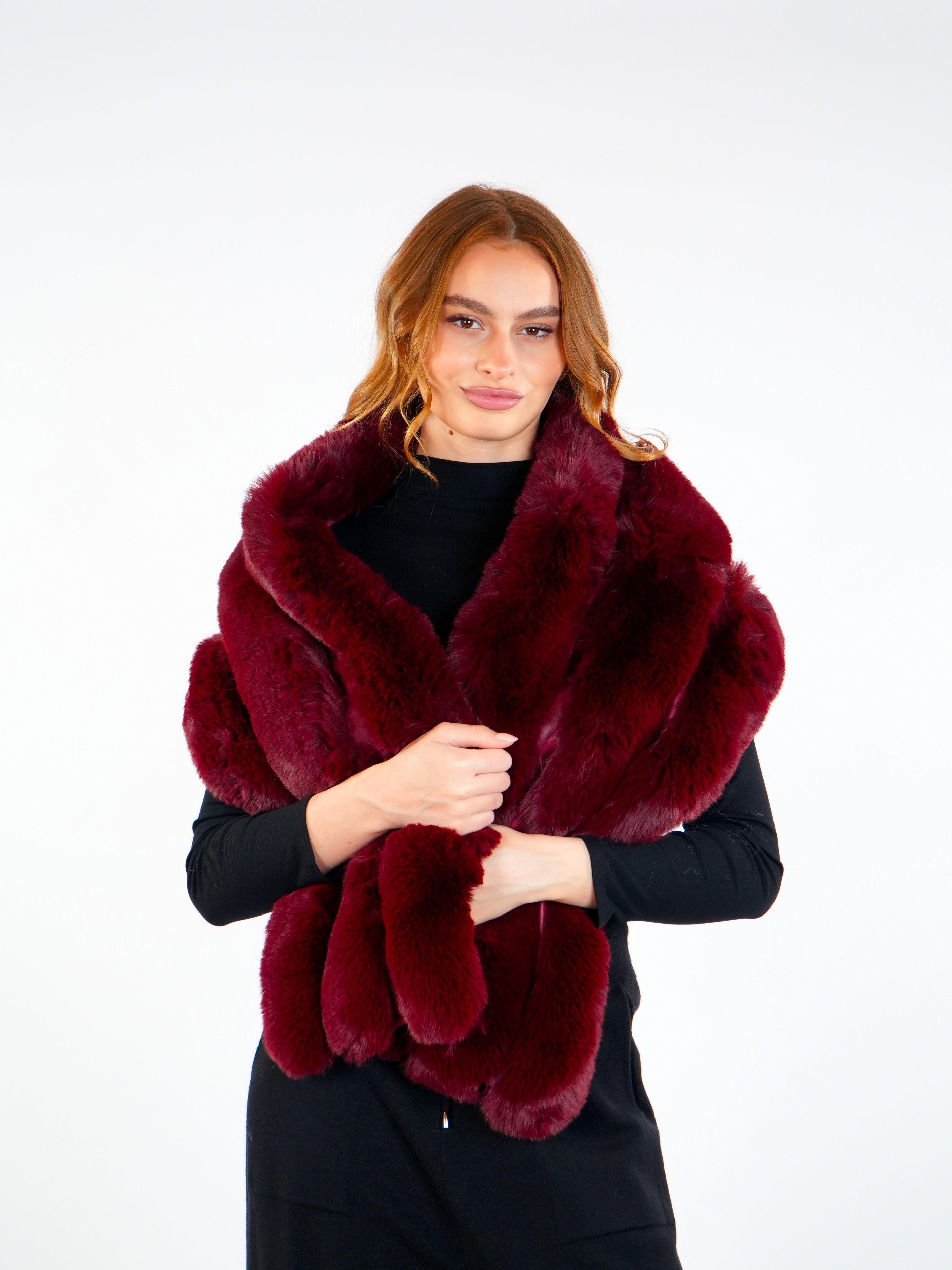 Soft Fur Shoulder Scarf