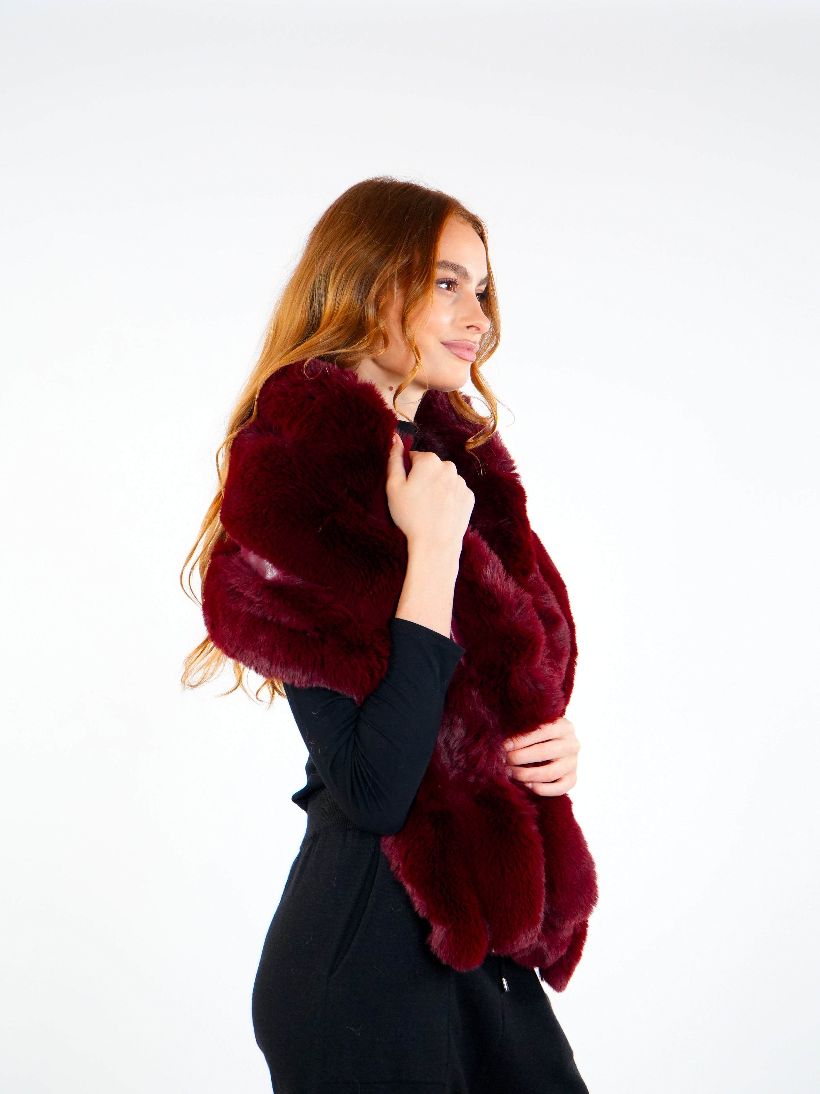 Soft Fur Shoulder Scarf