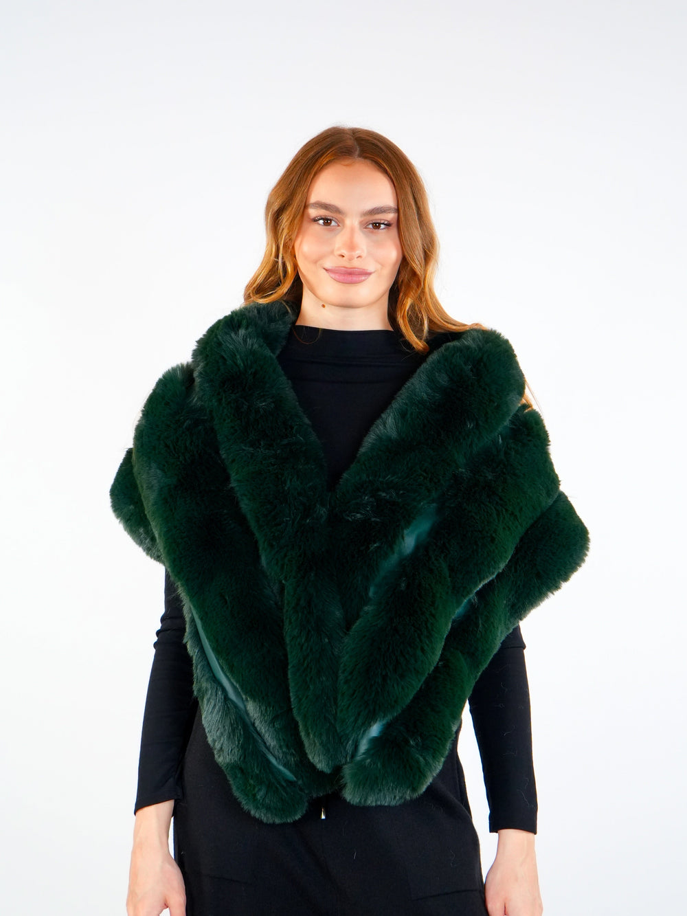 Soft Fur Shoulder Scarf  Elora