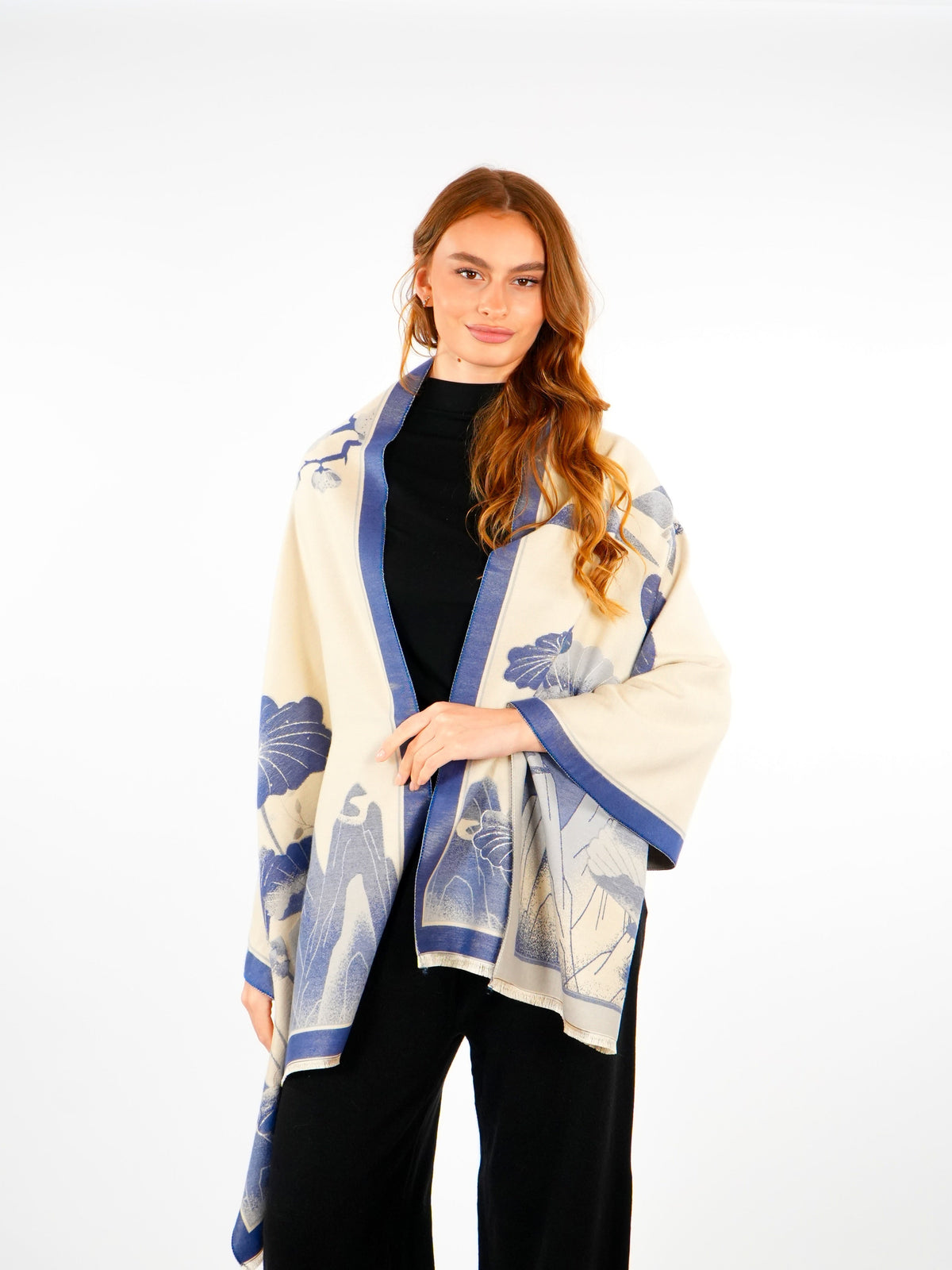 Winter Woolen Shawl  Elora