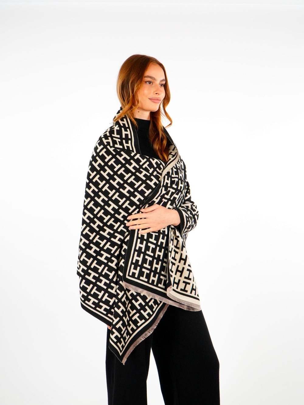 Winter Woolen Shawl  Elora