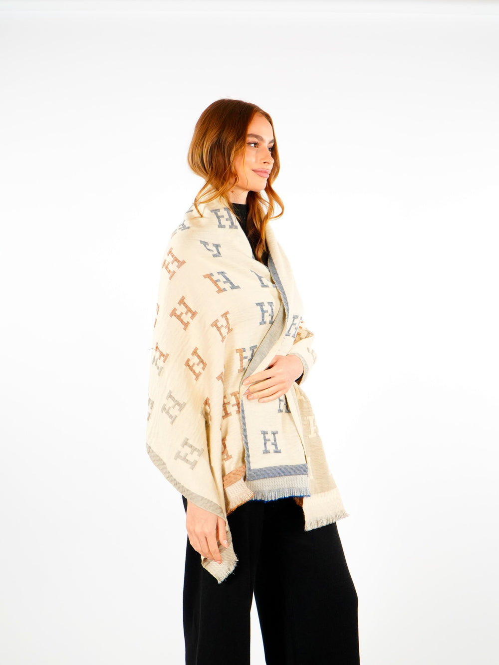 Winter Woolen Shawl  Elora