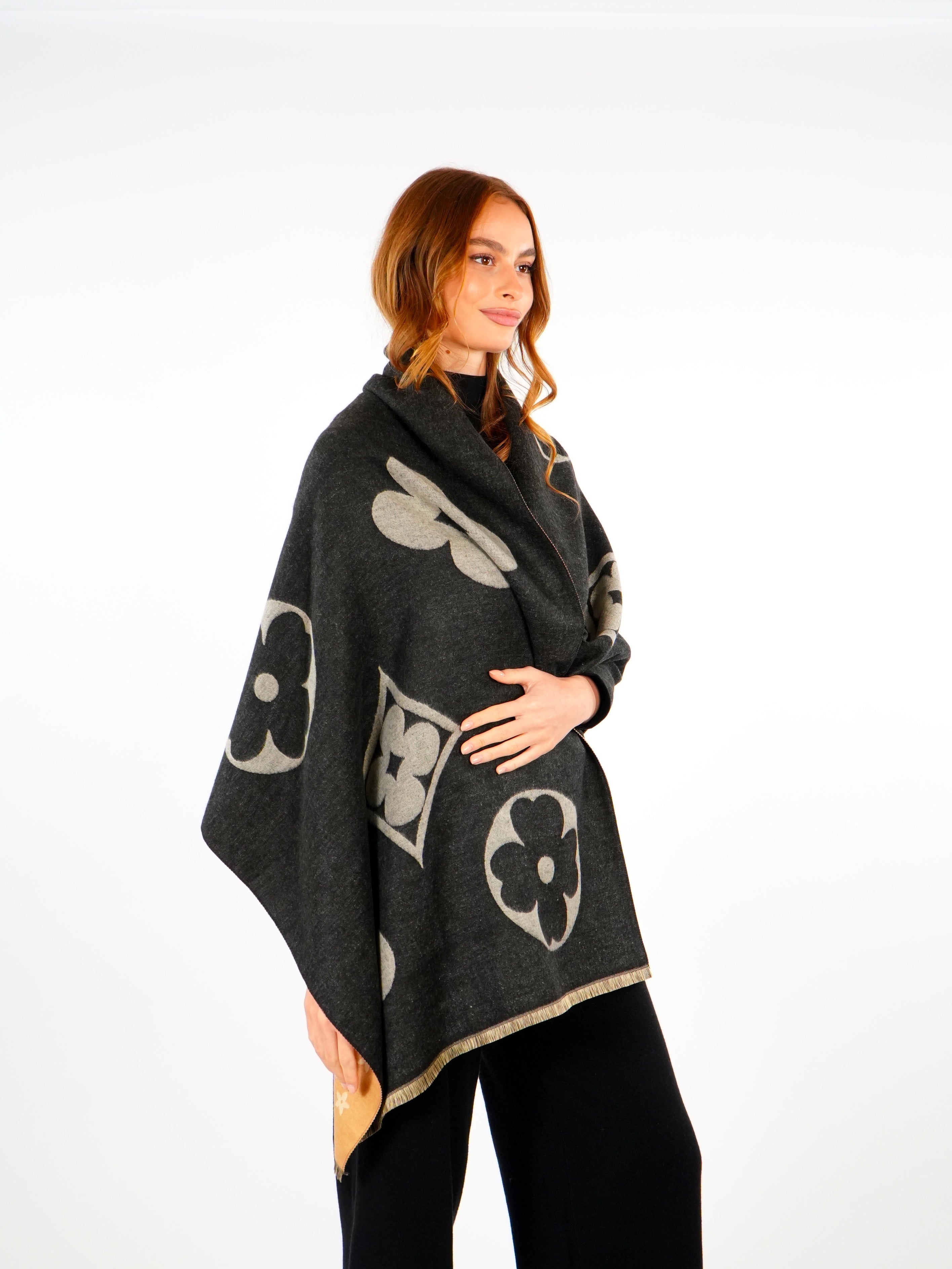 Winter Woolen Shawl  Elora