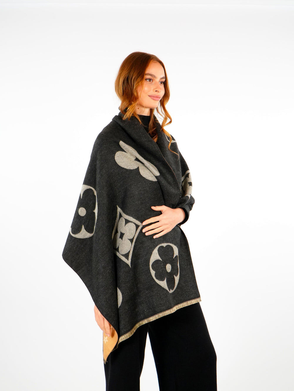 Winter Woolen Shawl  Elora