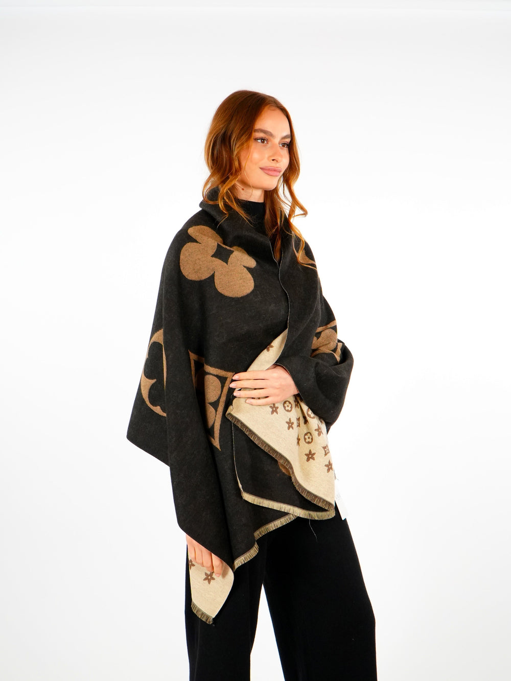 Winter Woolen Shawl  Elora